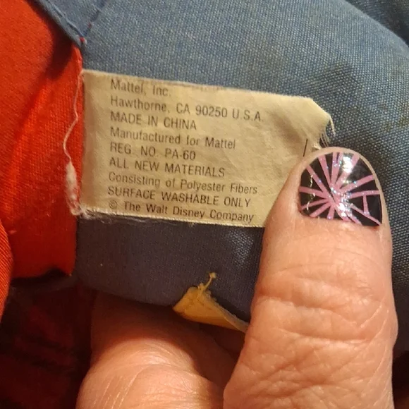 Mattel Mickey Mouse Plush - Red and Blue - Picture 8 of 8